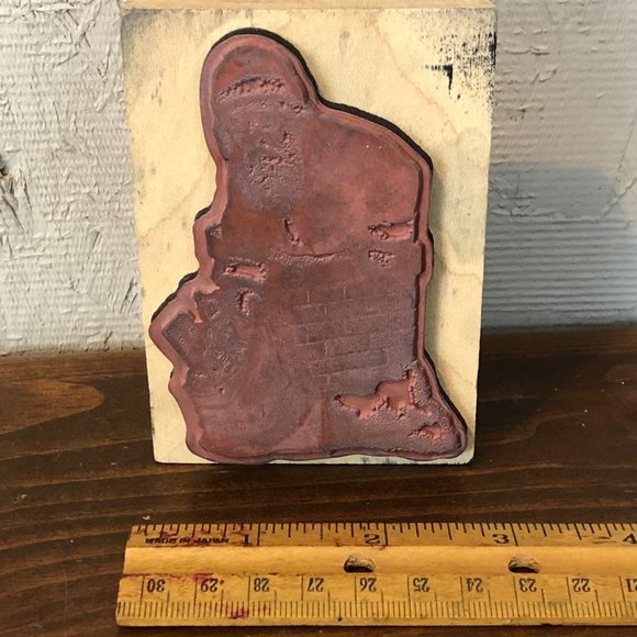 Inkadinkado Santa Chimney, Presents, Christmas Eve, Stampin Up Christmas Cards - Picture 3 of 5